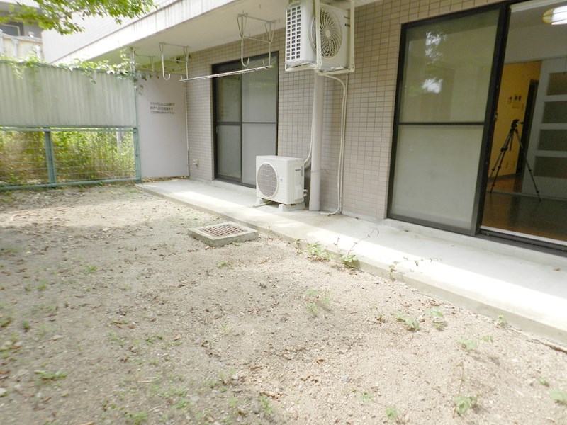 上阿達谷口マンション ベランダ