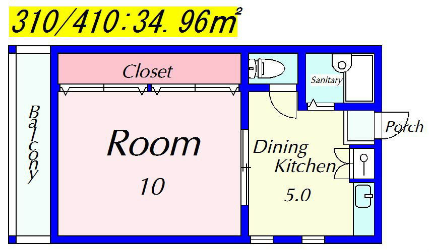 Chateau藤澤 間取り図