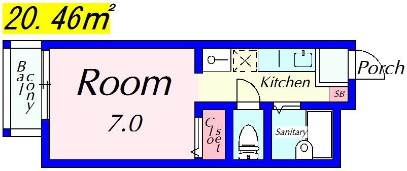 アルペンローゼ 間取り図