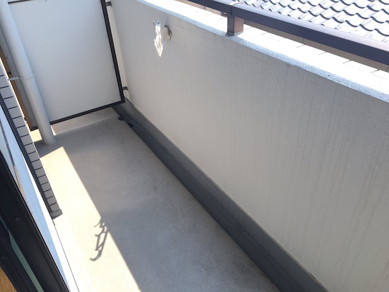 聖護院谷口マンション ベランダ