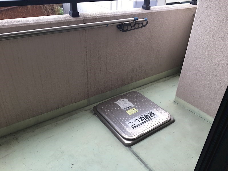 ハウスセゾン今出川河原町 ベランダ