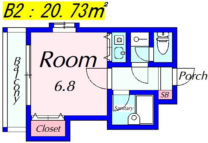 聖護院谷口マンション 307号室 間取り