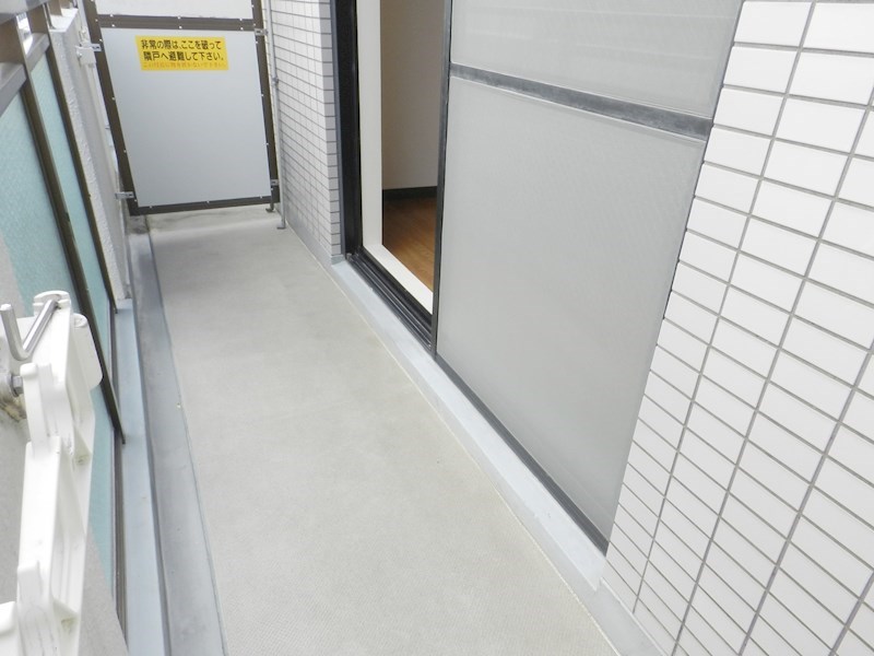 聖護院谷口マンション ベランダ