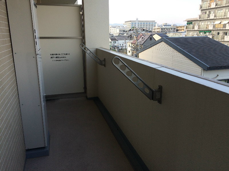 モンドール西院 ベランダ