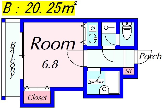 聖護院谷口マンション 間取り図