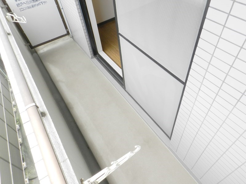 聖護院谷口マンション ベランダ