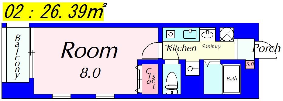 ディクティ三条 間取り図