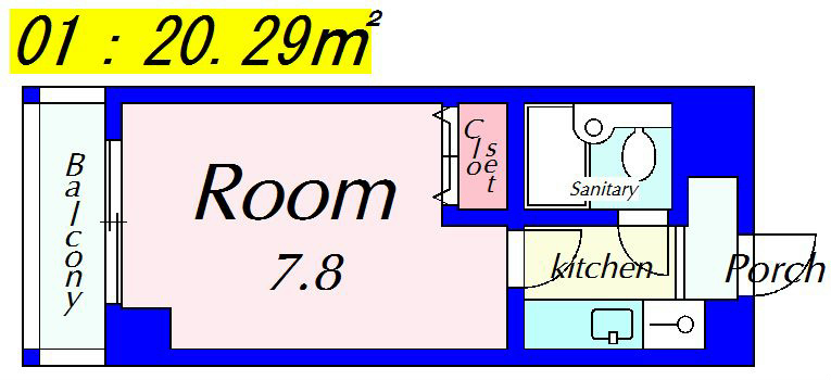 ハウスセゾンビル 間取り図