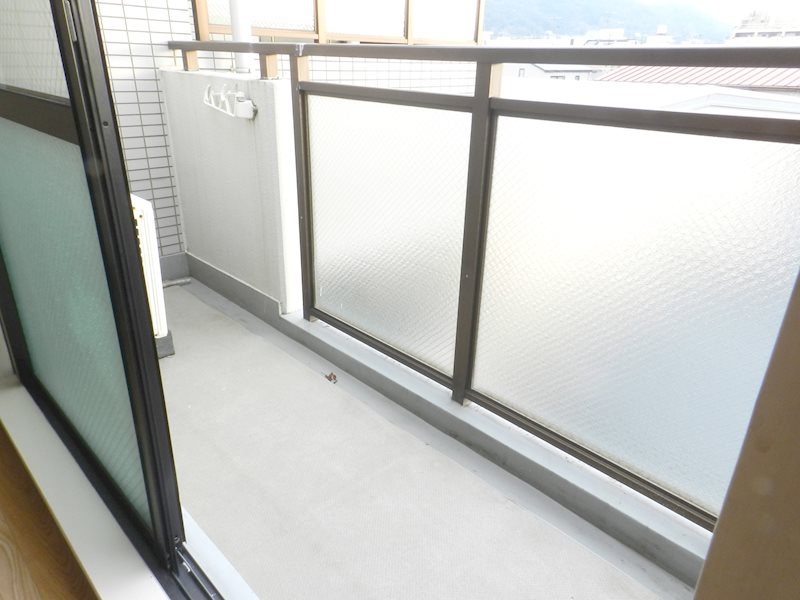 聖護院谷口マンション ベランダ