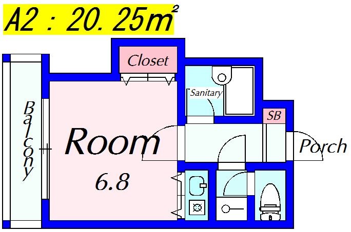 聖護院谷口マンション 206号室 間取り