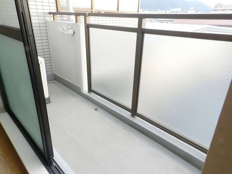 聖護院谷口マンション ベランダ