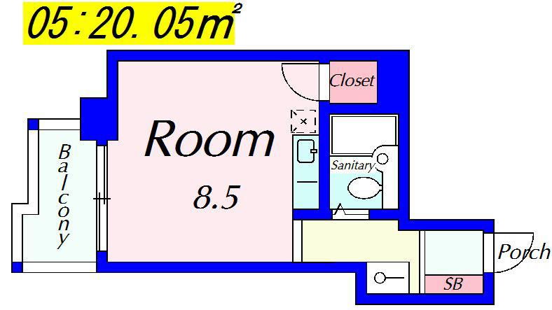 メゾン・ド・リュート 間取り図