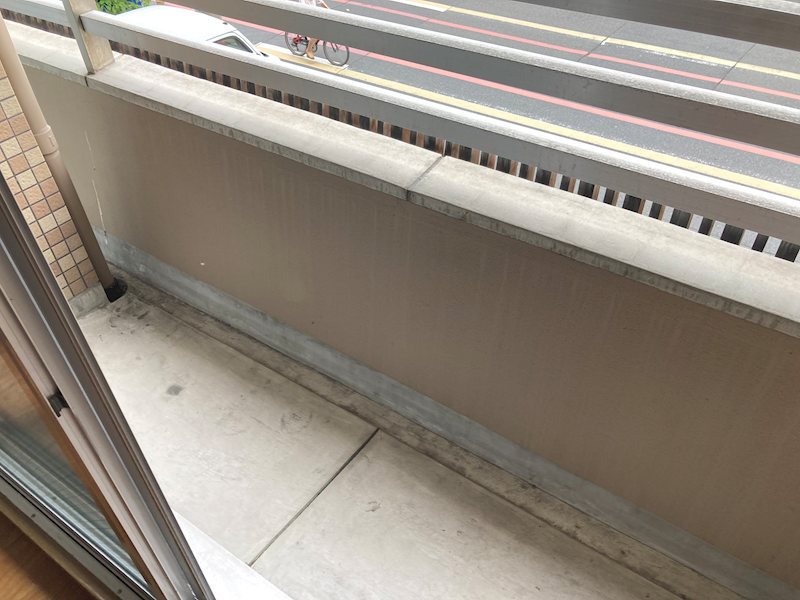 ディクティ三条 ベランダ