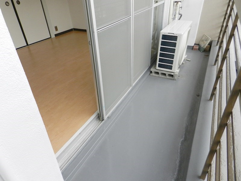 小笹マンション ベランダ