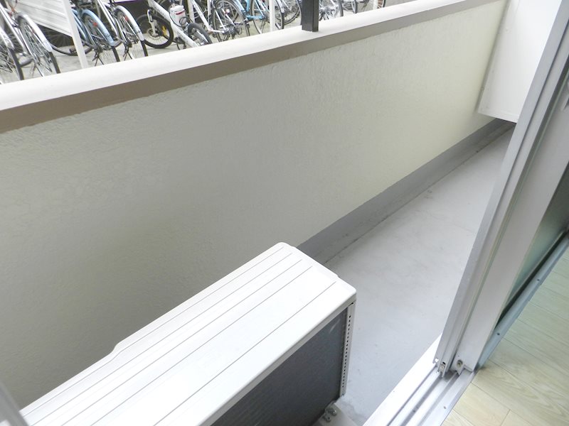 北浅ハイツ ベランダ