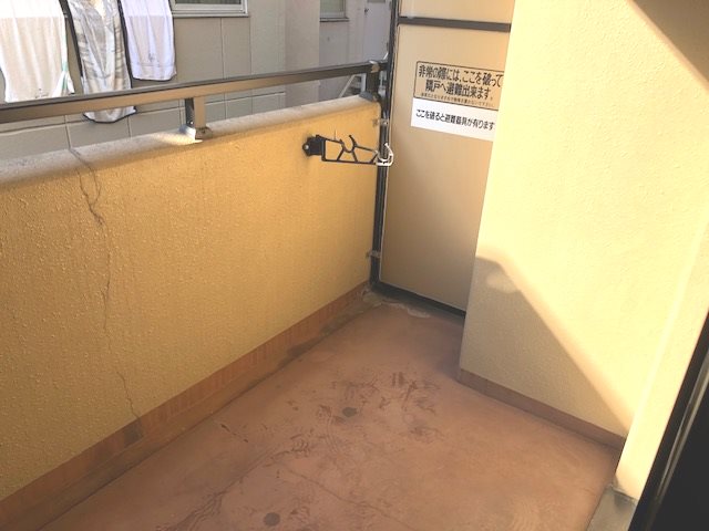 ハウスセゾン両替町 ベランダ