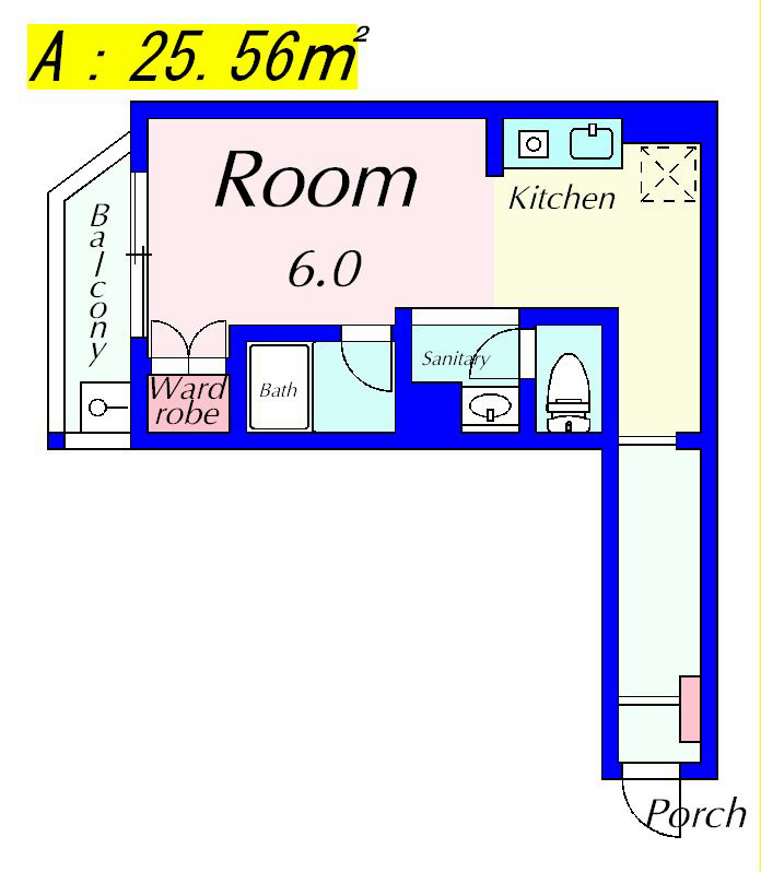 ドミノリバーサイド 間取り図