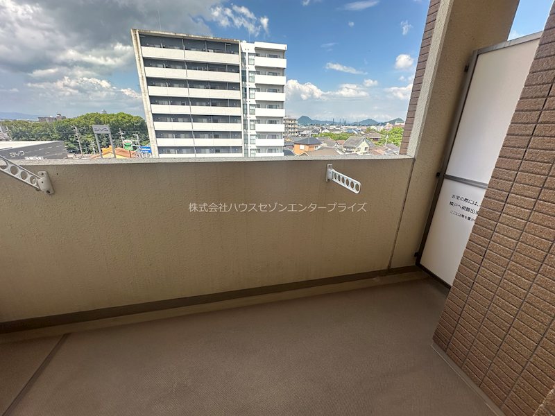 エンゼルプラザ南草津駅前 ベランダ