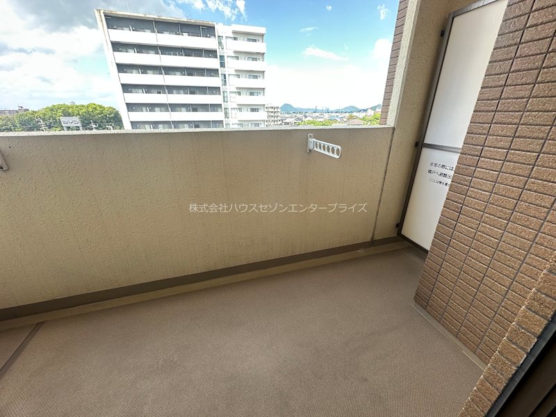 エンゼルプラザ南草津駅前 ベランダ