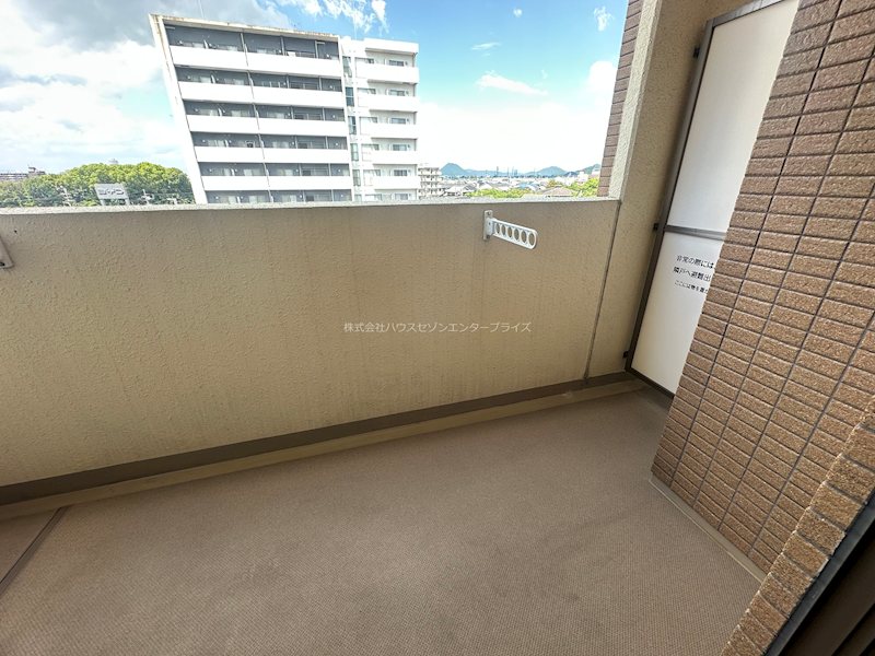 エンゼルプラザ南草津駅前 ベランダ