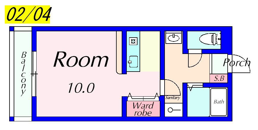 フェイム瀬田 間取り図