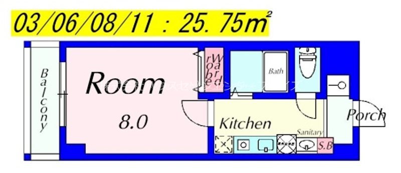 Rooms Ooji 間取り図
