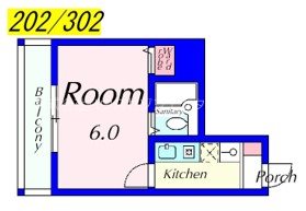 ドミノ石山 間取り図