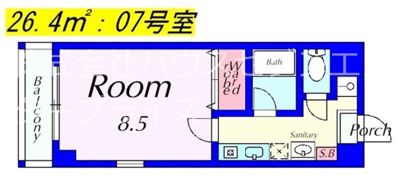 ルミエール吉岡 間取り図