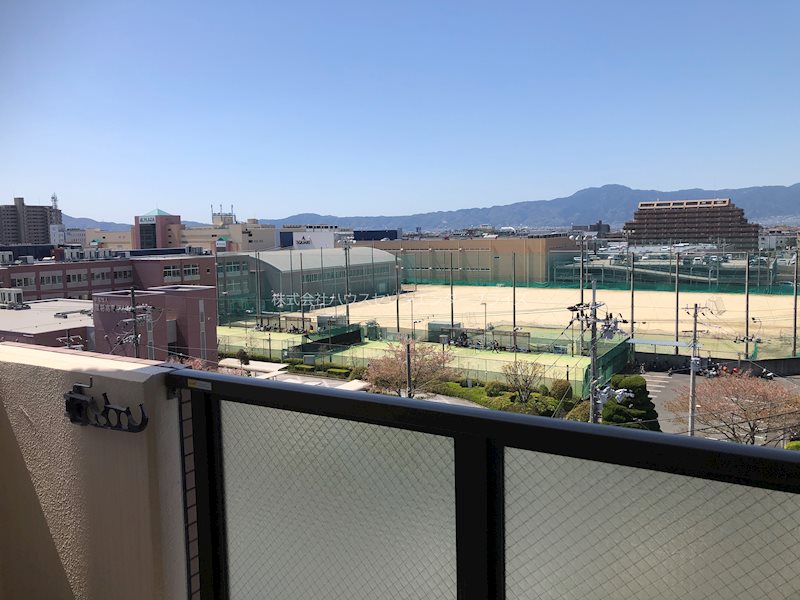 ルミエール吉岡 ベランダ