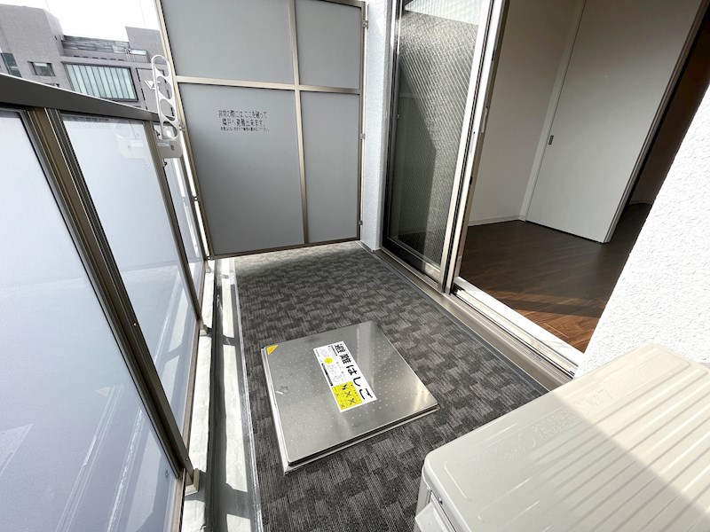 アート西大路レジデンス ベランダ