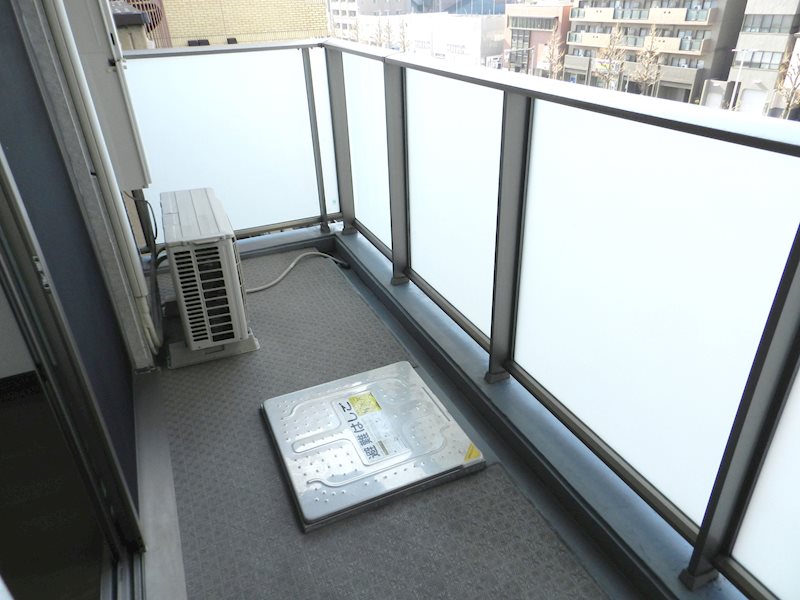 アート四条堀川 ベランダ