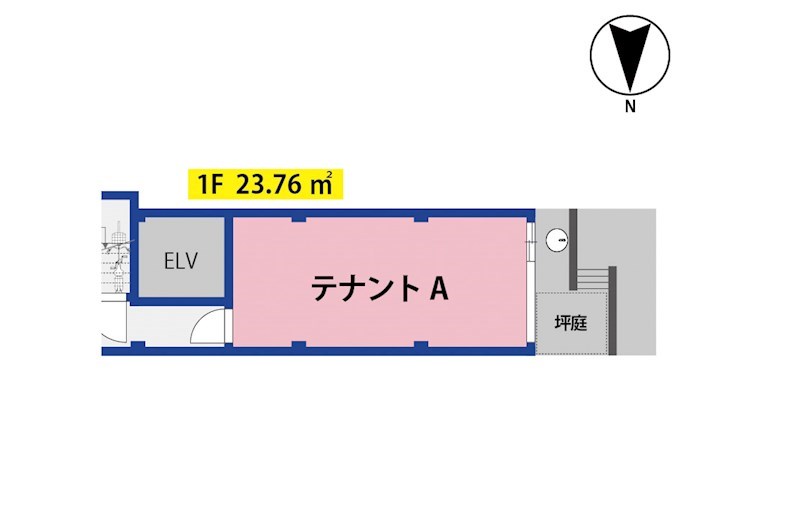 テナント　井筒屋ビル 間取り図