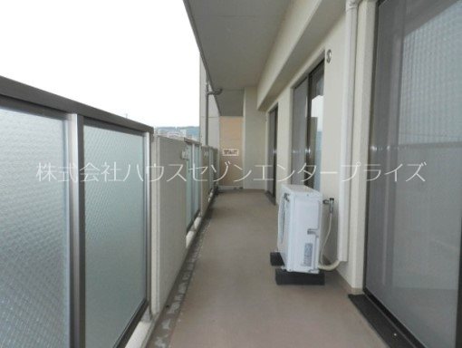 Green Coat ベランダ