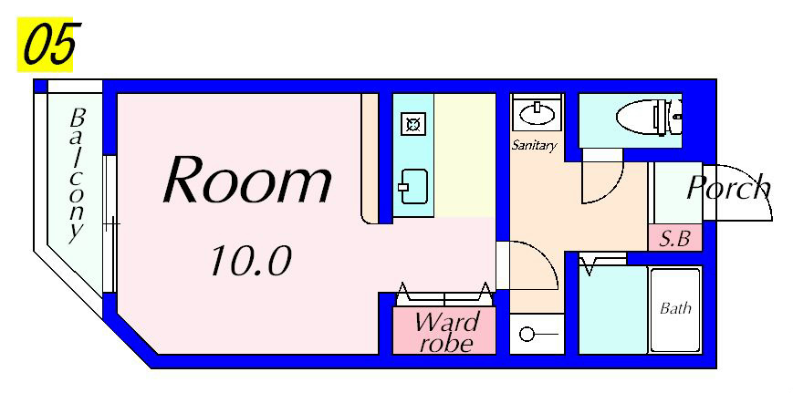 フェイム瀬田 間取り図