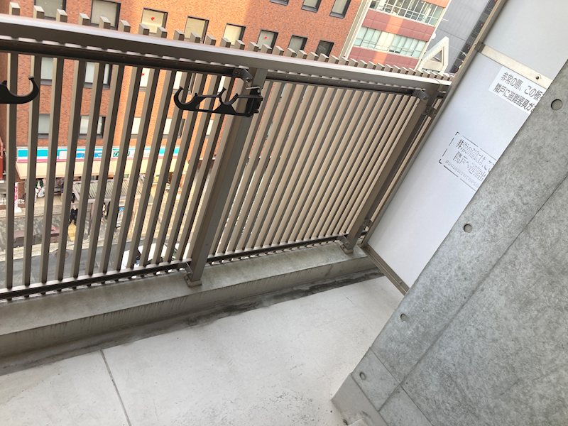 クオン四条柏屋町 ベランダ