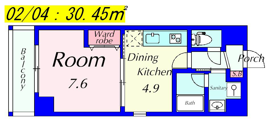 Greenwich House 間取り図