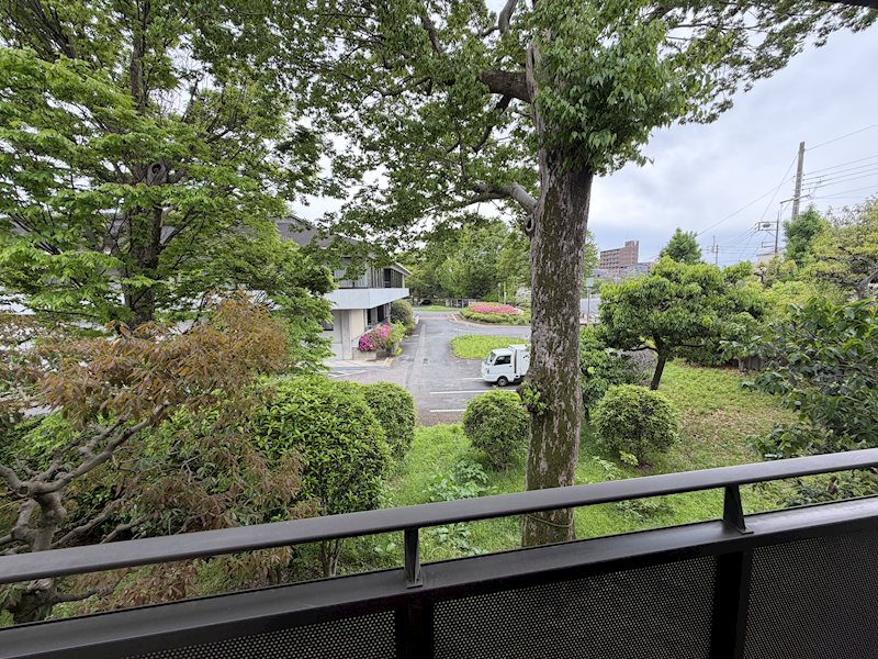 ハイム京都下鴨 ベランダ