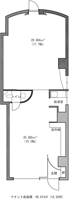 スカイロード太秦 間取り