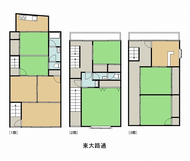 一乗寺赤ノ宮町テナント 間取り