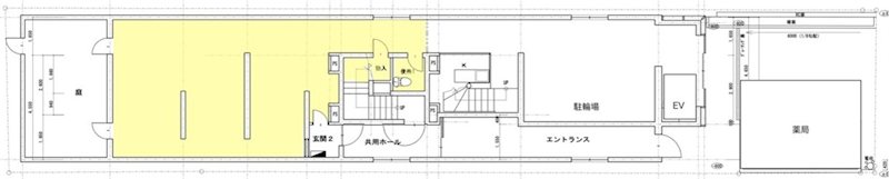 テナント　ボヌール御所西 間取り