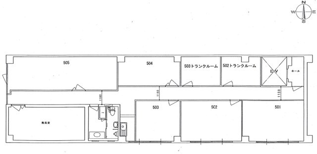 岡本鏡店ビル 間取り