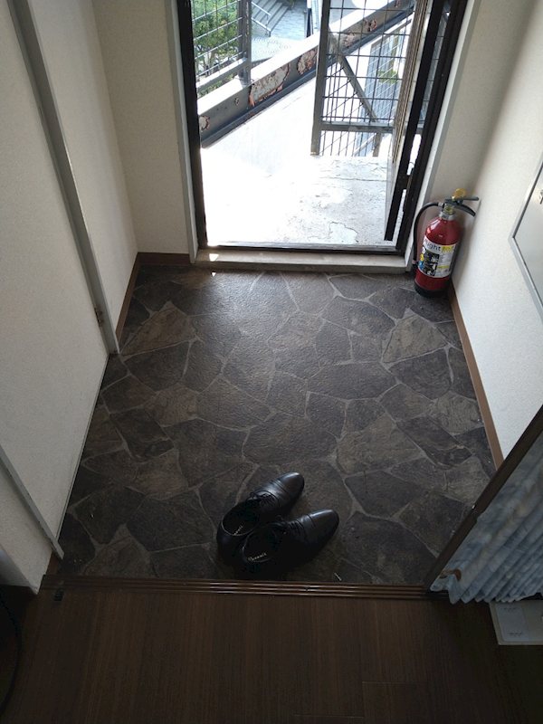 ノルテ白川 玄関