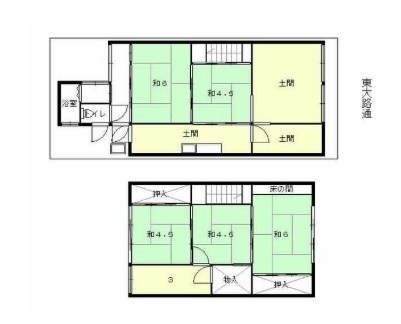 左京区高野東開町店舗 間取り