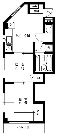 コーポエーリエル 間取り
