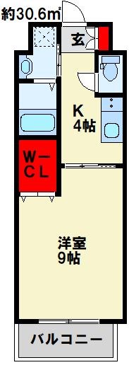 メディプラカーサ 506号室 間取り