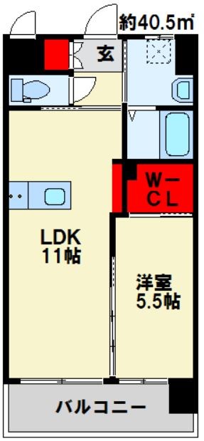 メディプラカーサ  間取り