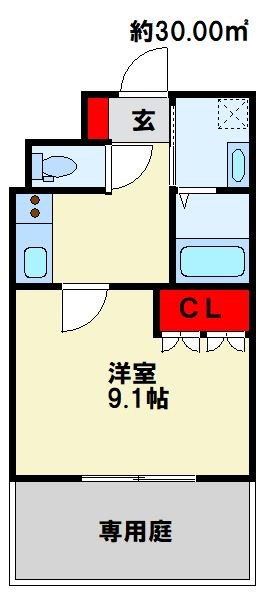 エバーラスティング輝　B棟 間取り図