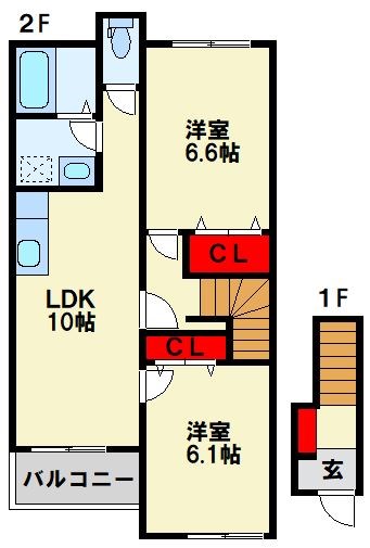 ニューナチュラルハイム 間取り図