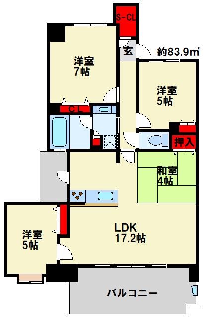 サンパーク原町テラス 間取り