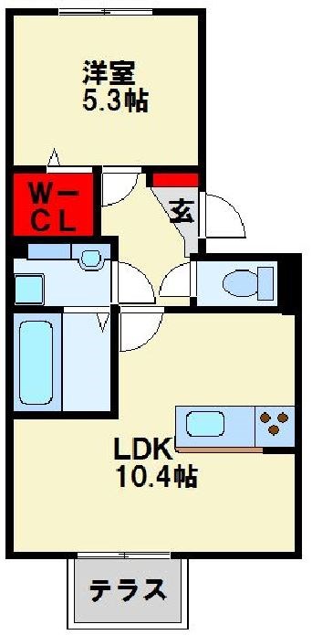 ロイヤルＧ黒崎駅前 間取り